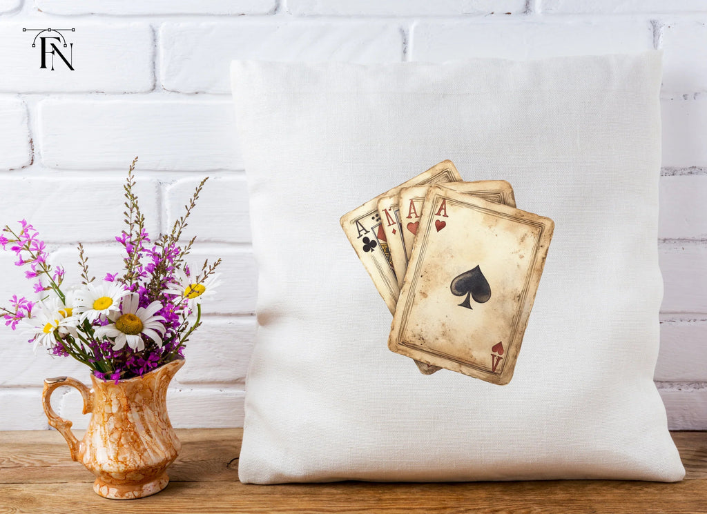 Aces Playing Cards Clipart Bundle