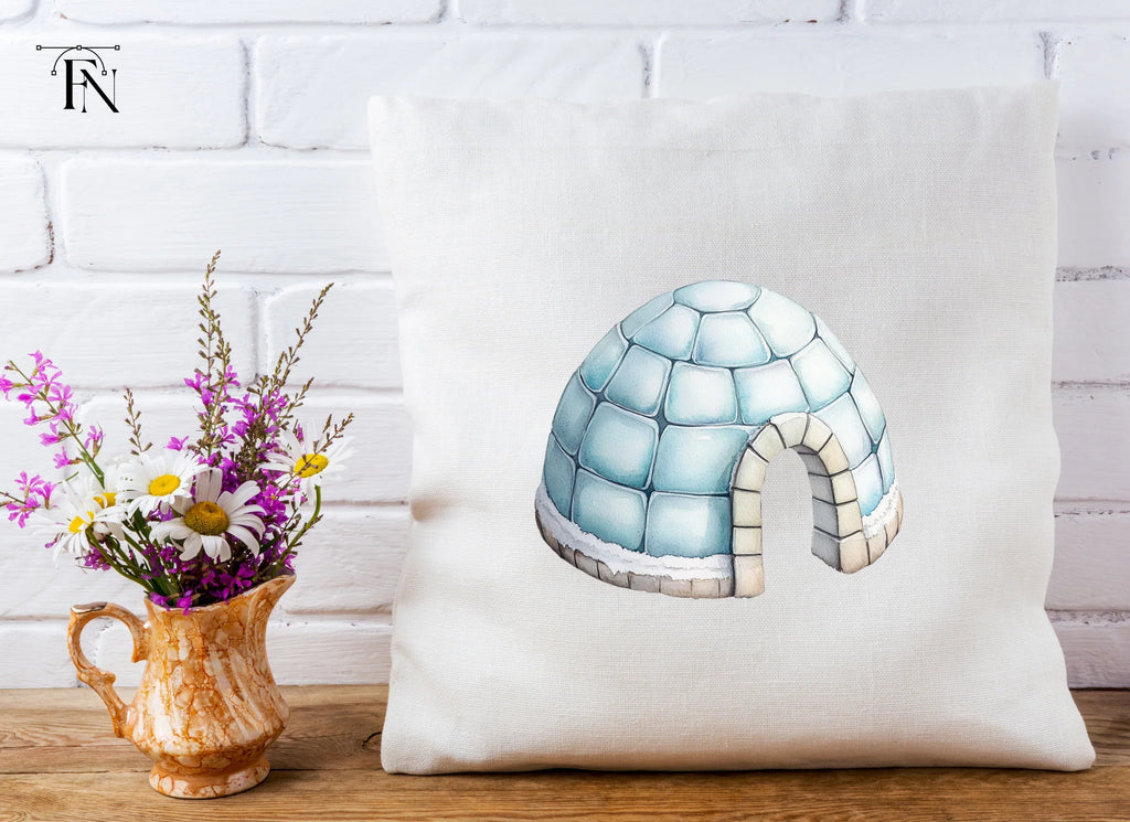 Cute Igloo Clipart Bundle