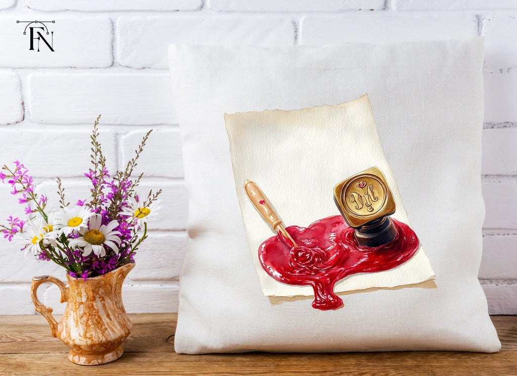 Vintage Wax Seal Clipart Bundle