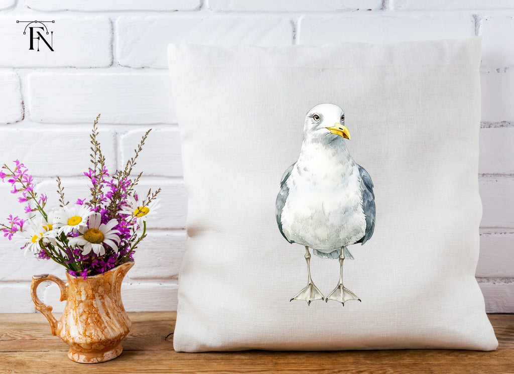 Seagull Illustration Clipart Bundle