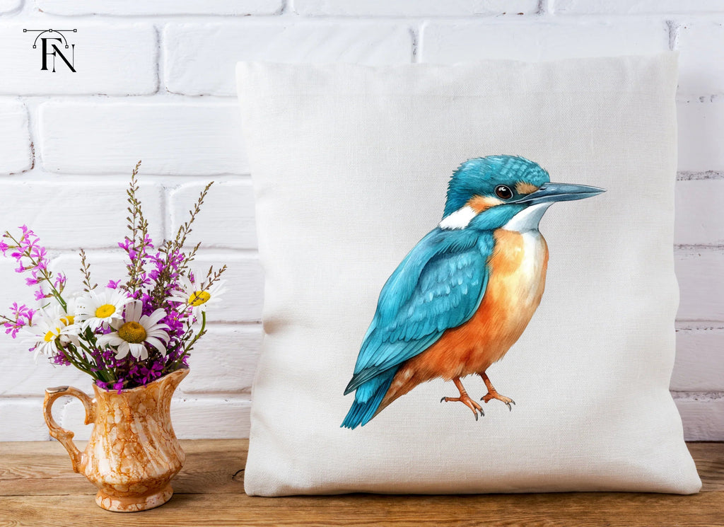 Vibrant Kingfisher Clipart Bundle