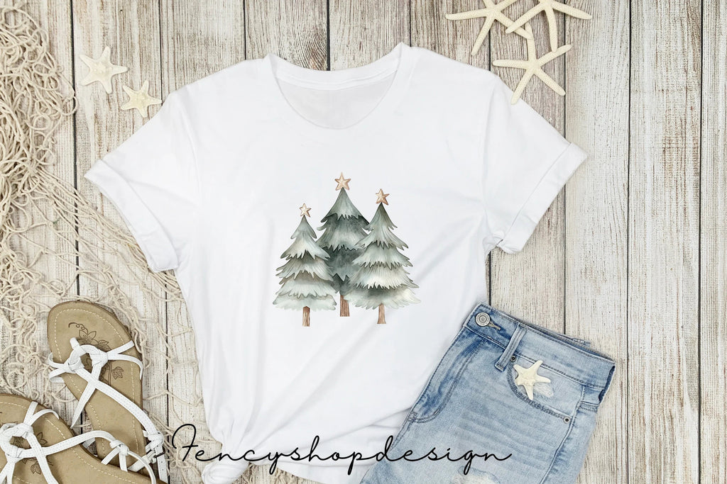Christmas Tree Clipart Bundle