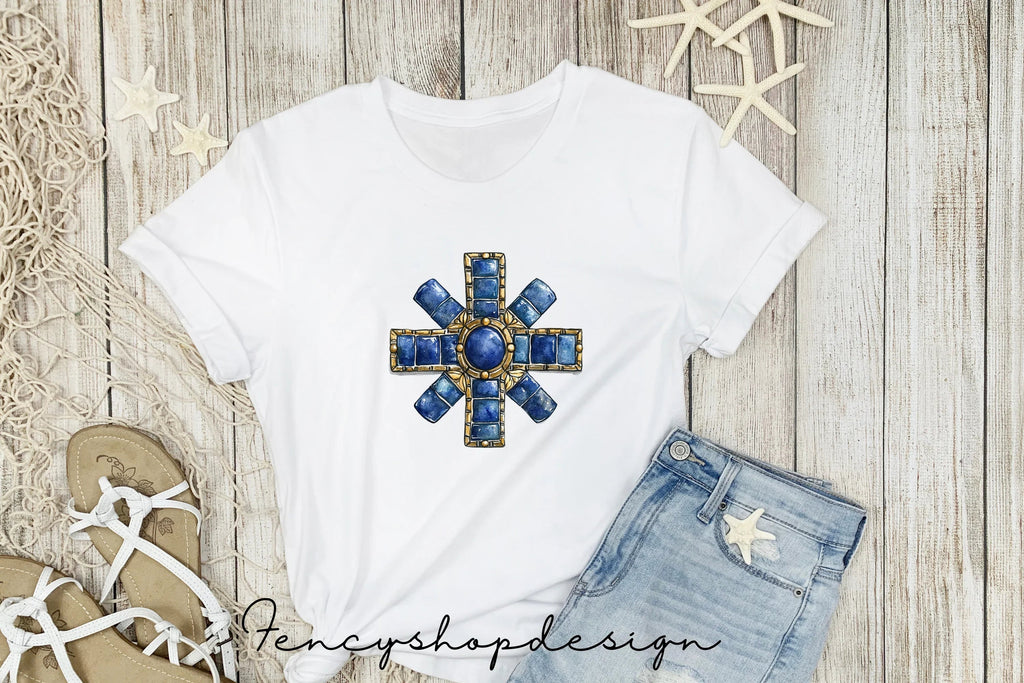 Mediterranean Tile Mosaic Clipart Bundle
