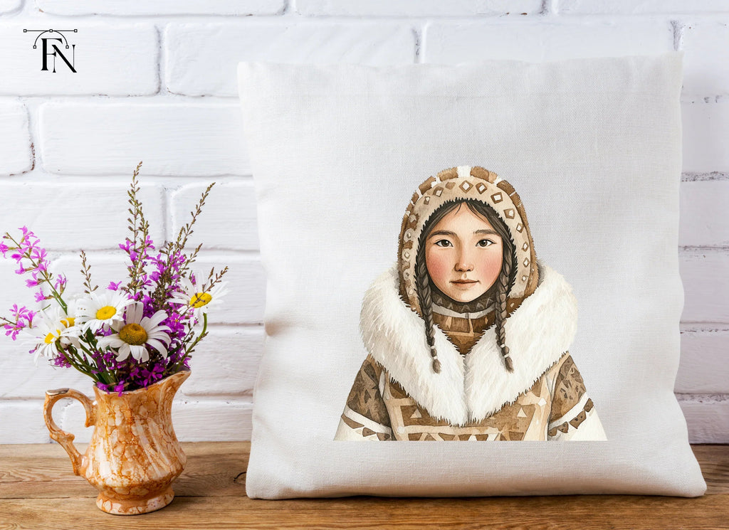 Inuit Children Clipart Bundle