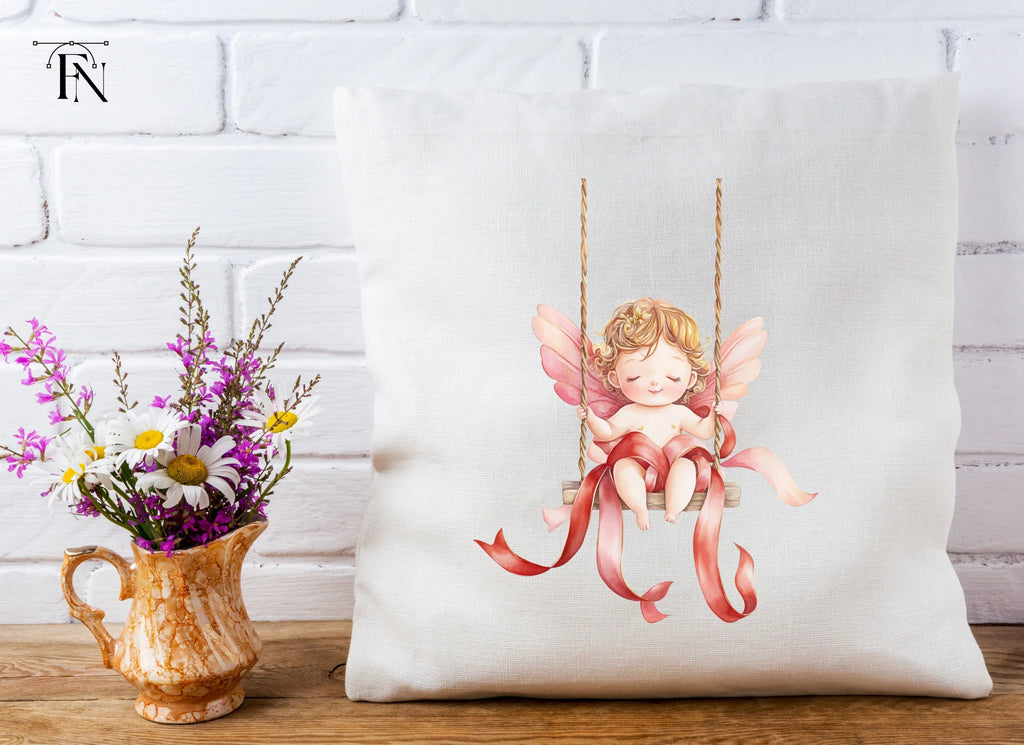 Cute Valentine Cupid Clipart Bundle