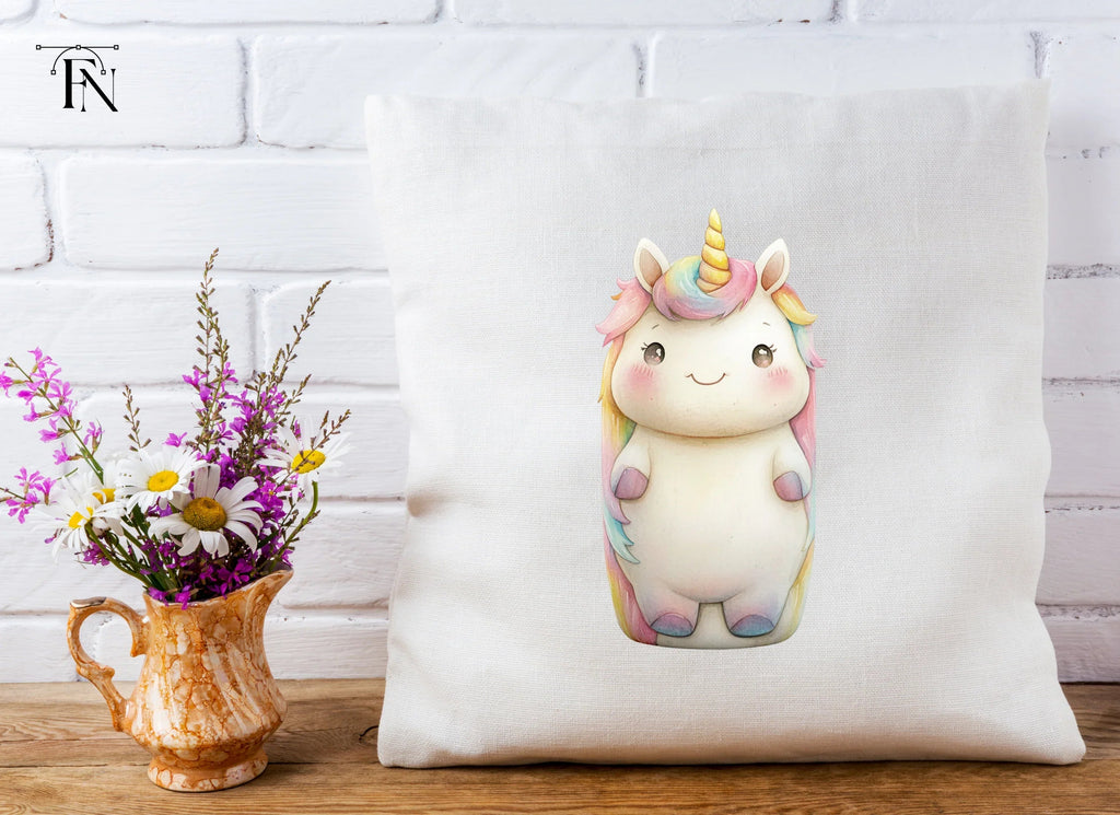 Happy Unicorn Clipart Bundle