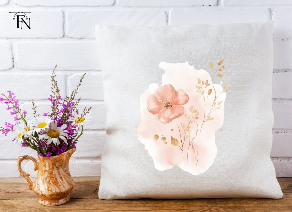 Floral Gold Clipart Bundle