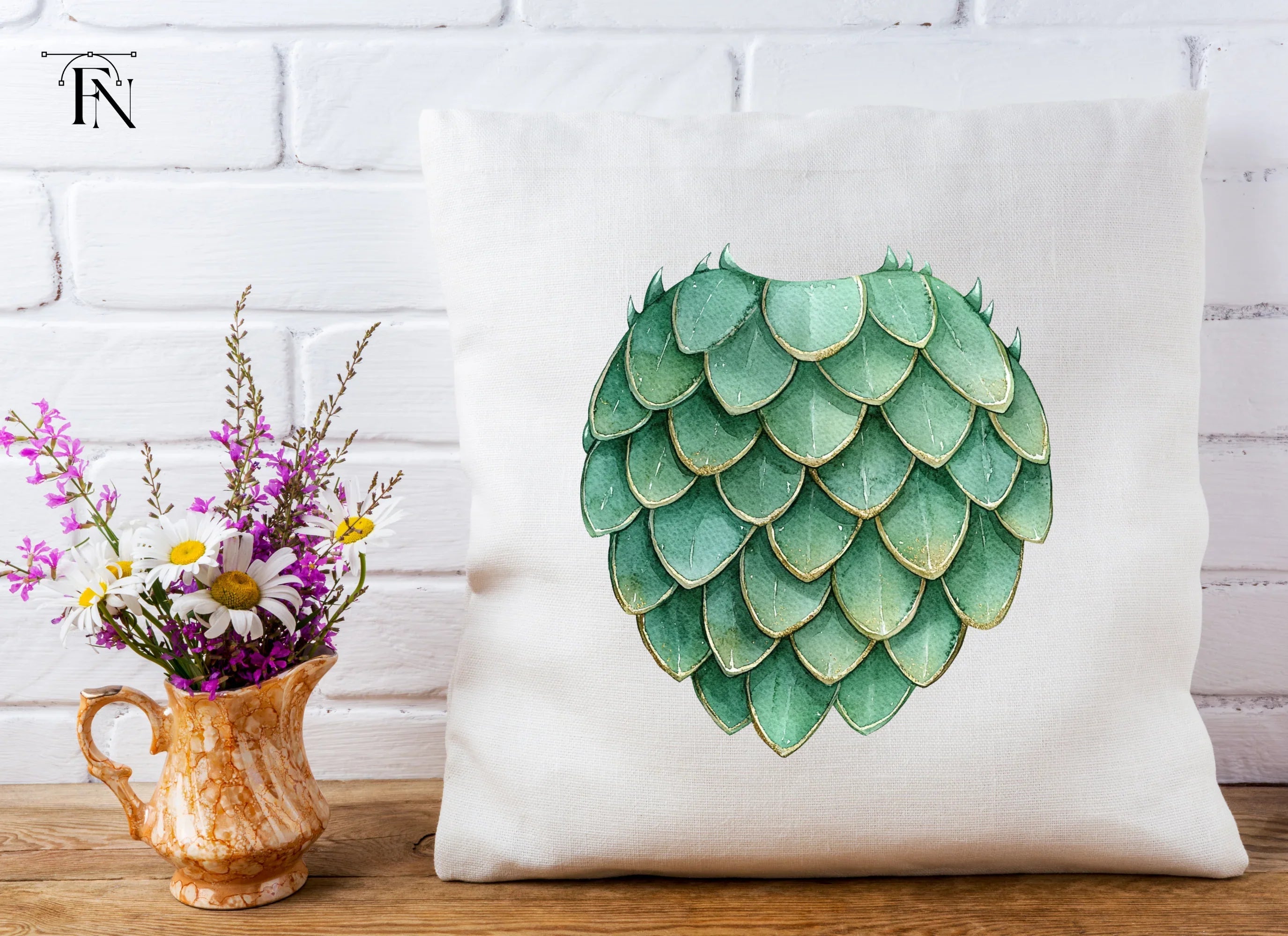 Dragon Scales Clipart Bundle