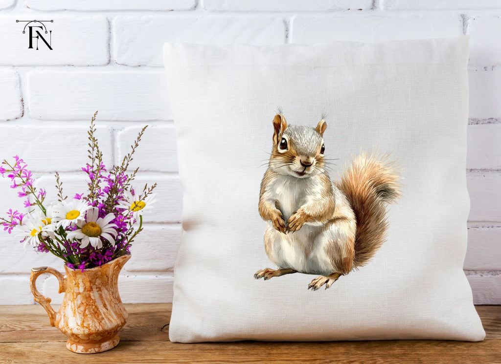 Cute Squirrel Animal Clipart Bundle