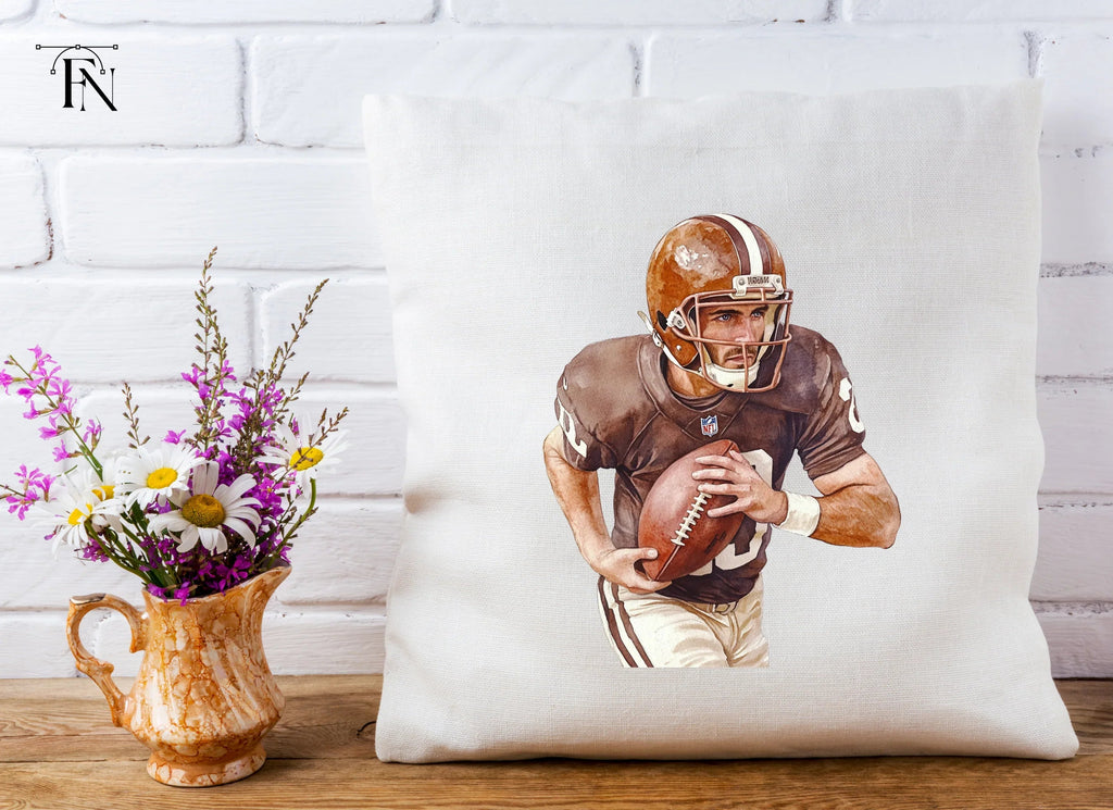 Vintage Football Players Clipart Bundle