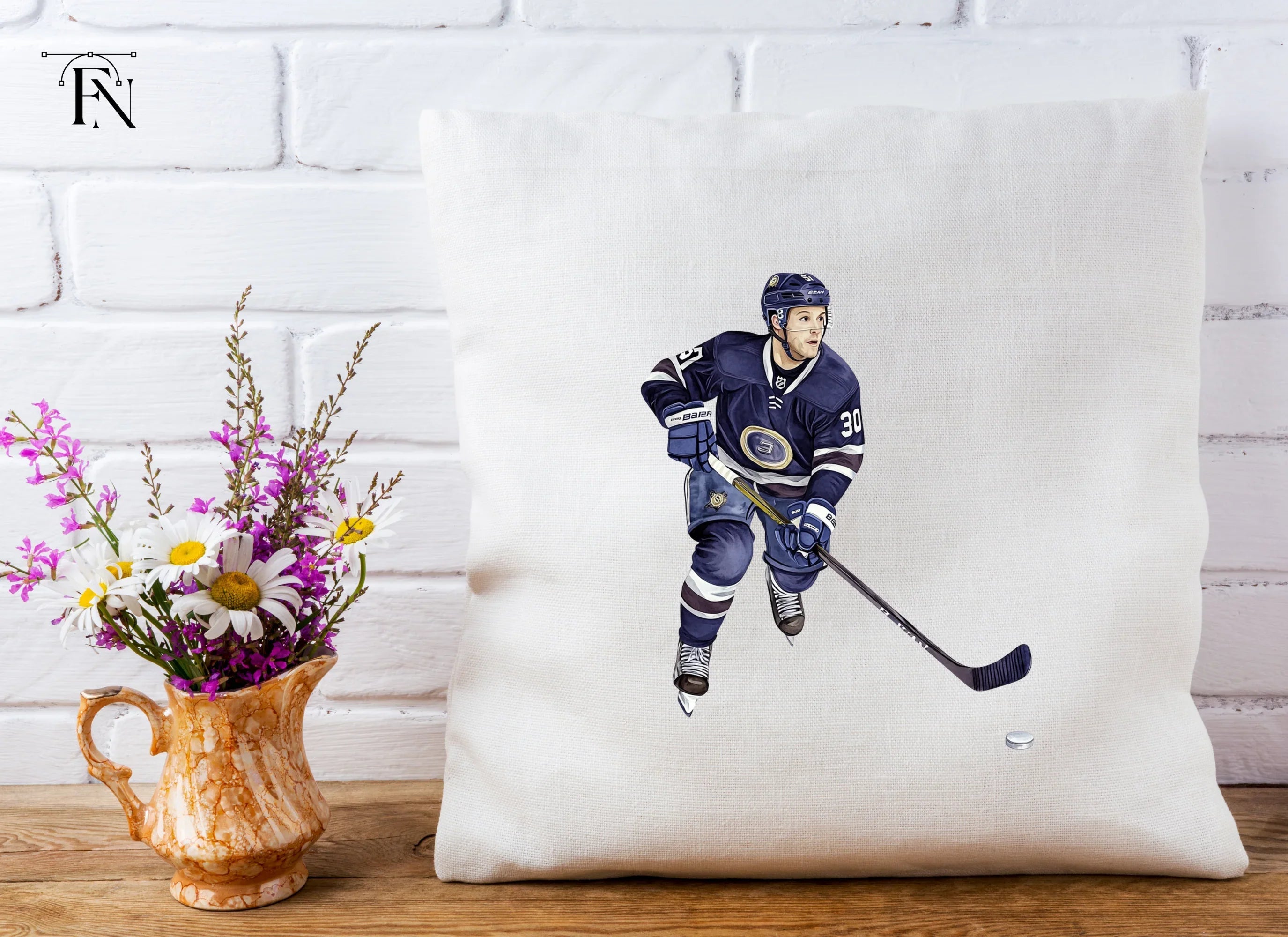 Ice Hockey Action Figures Clipart Bundle