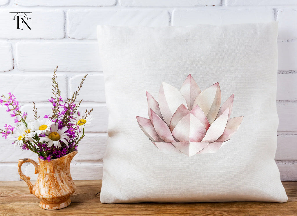 Lotus Flower Clipart Bundle