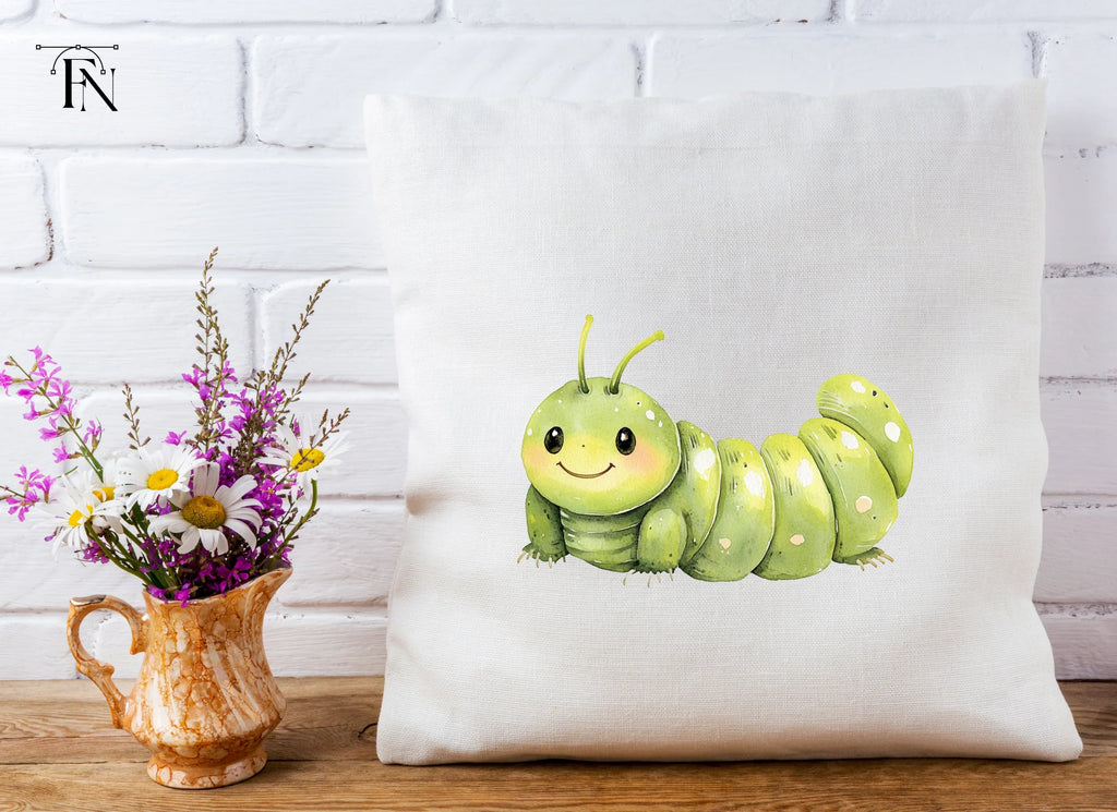 Adorable Caterpillar Clipart Bundle