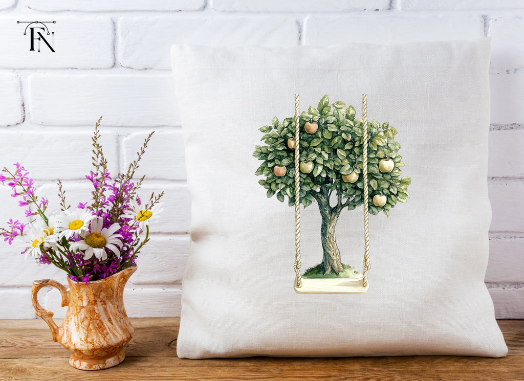 Apple Tree Swing Clipart Bundle