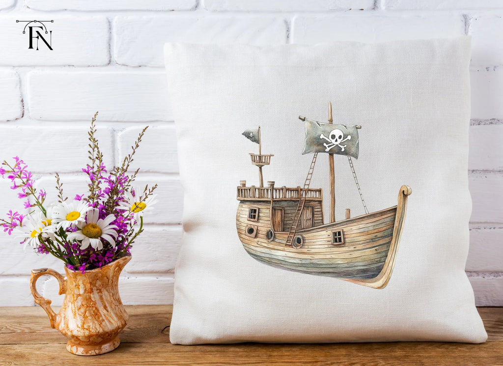 Pirate Ship Clipart Bundle