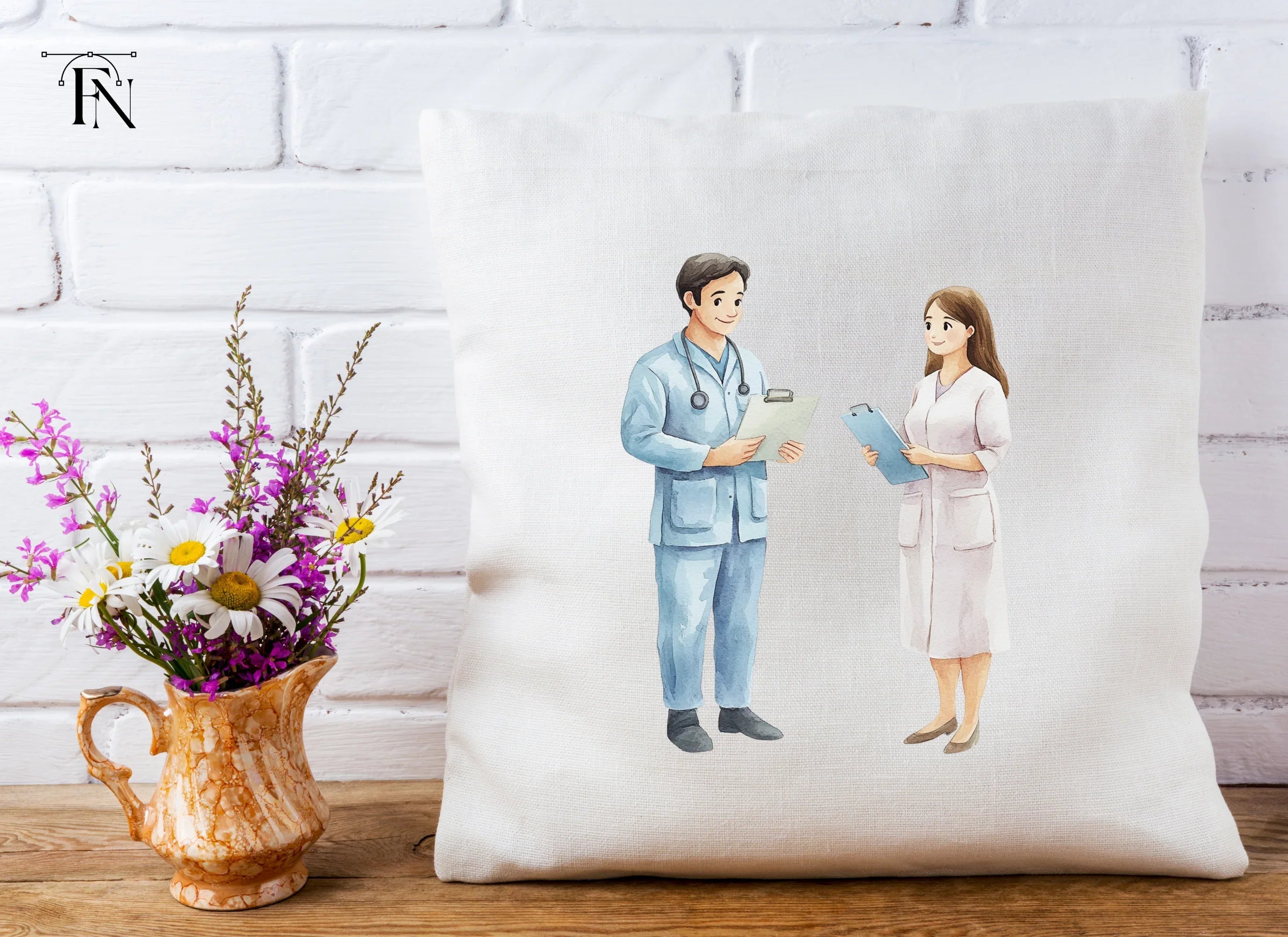 Doctors and Nurses Clipart Bundle