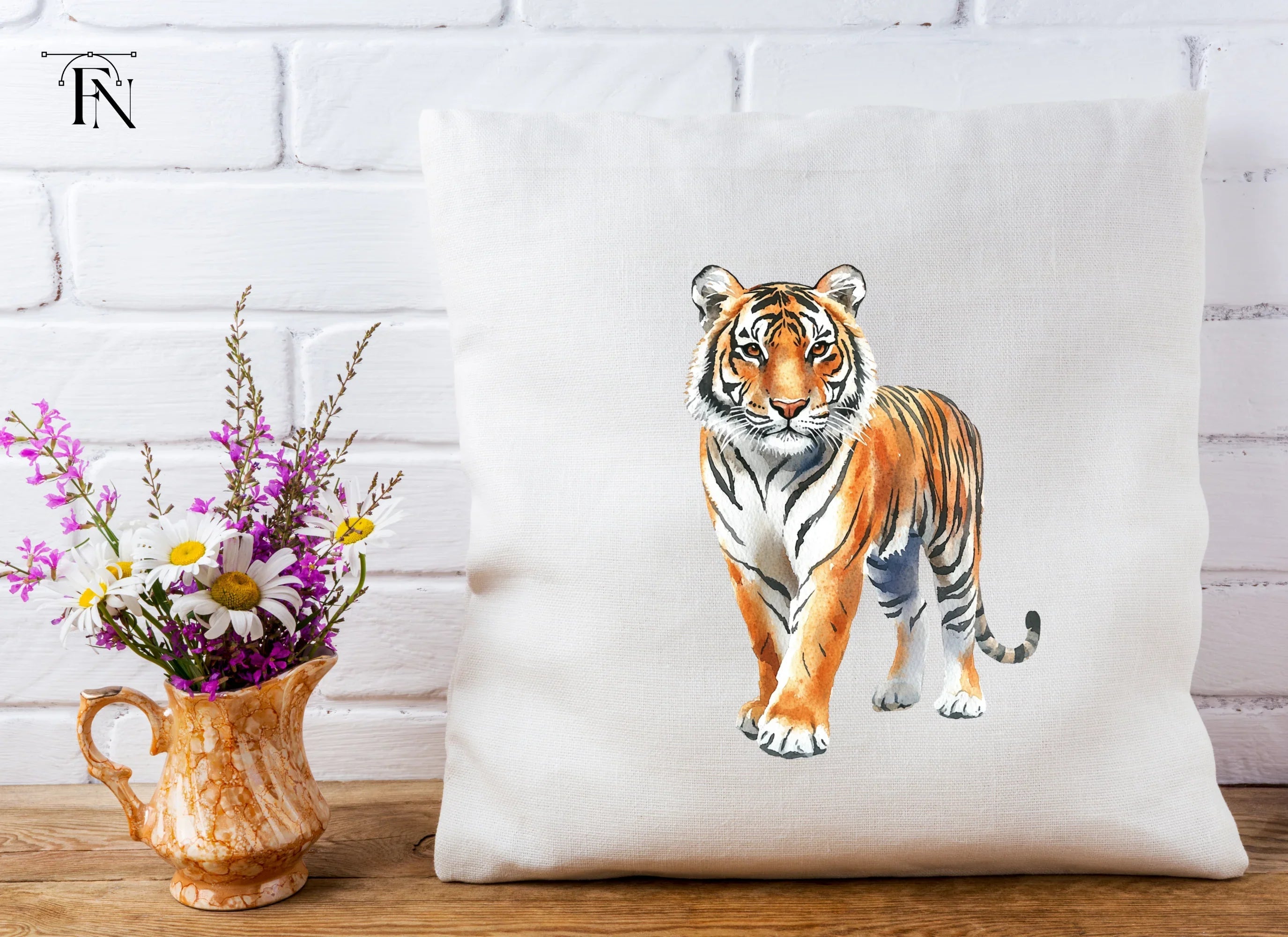 Majestic Tiger Clipart Bundle