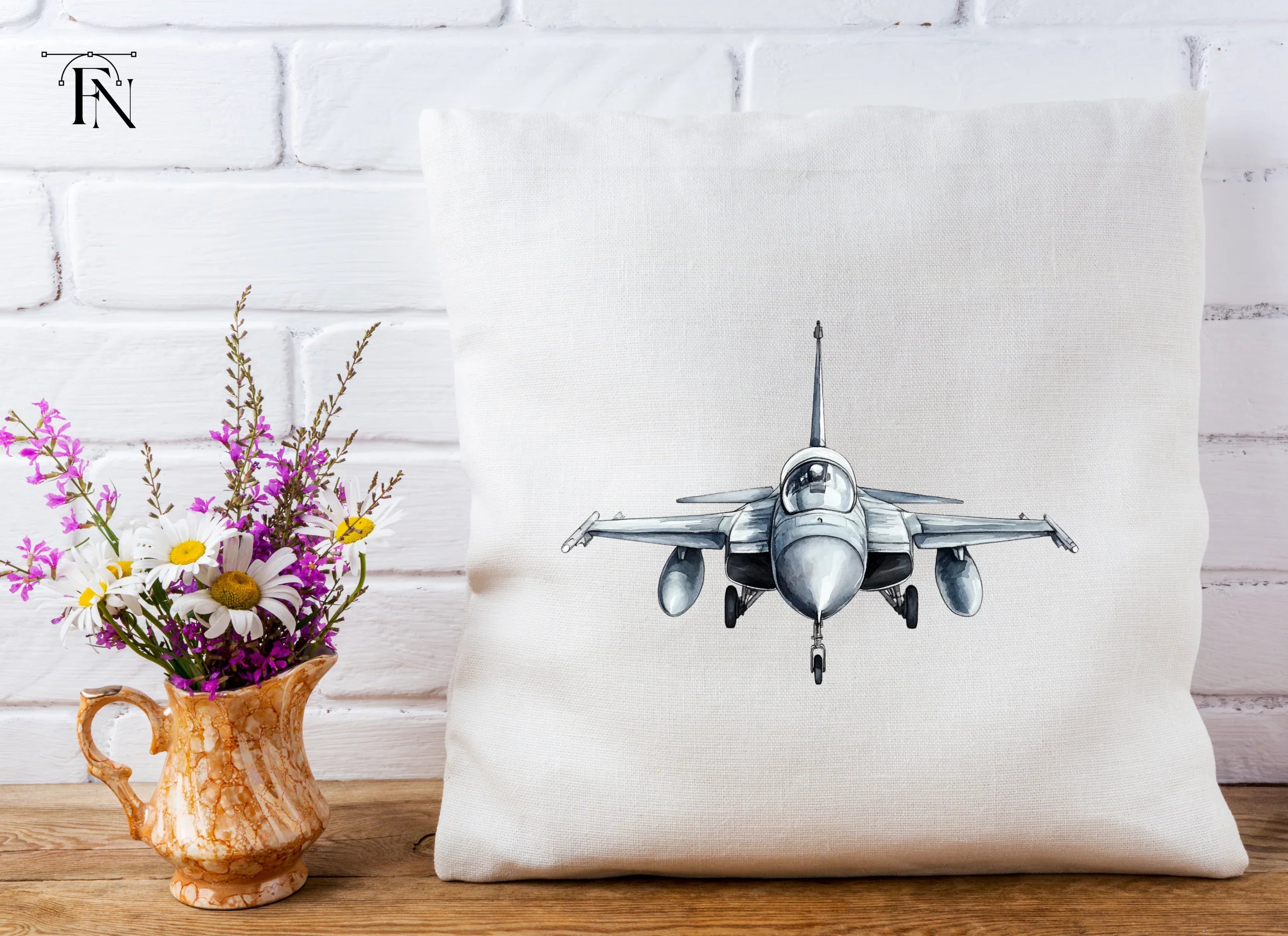 Military Fighter Jets Clipart Bundle