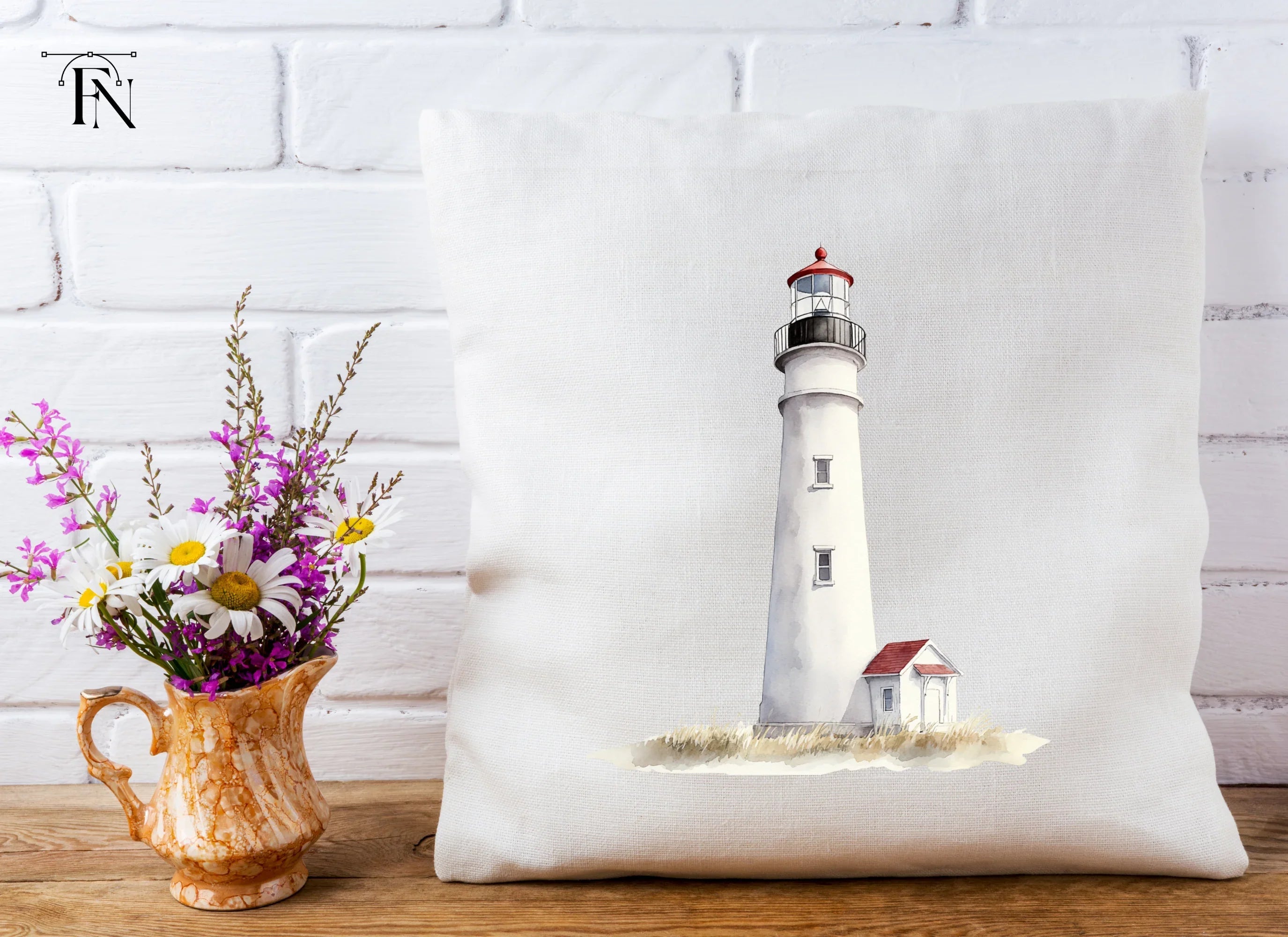 Coastal Lighthouse Clipart Bundle
