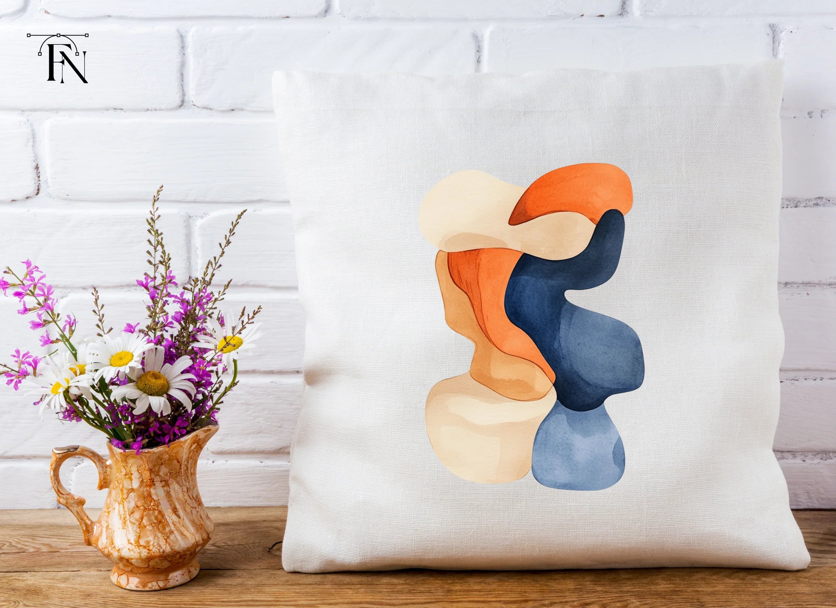 Organic Abstract Shapes Clipart Bundle