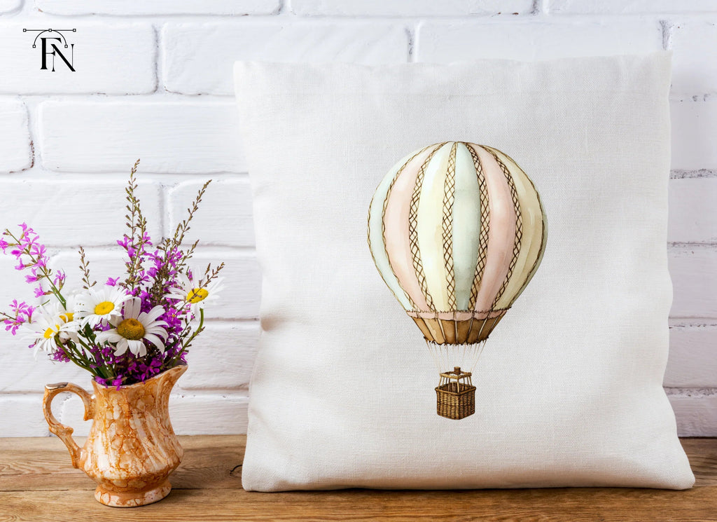 Hot Air Balloon Clipart Bundle