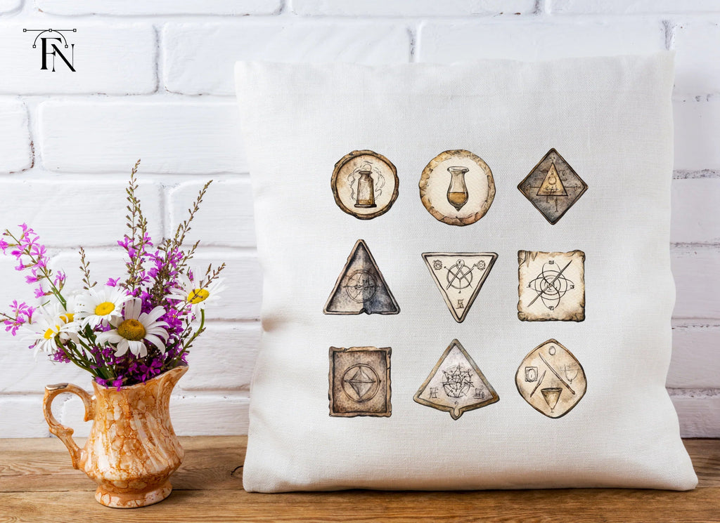 Mystical Alchemical Symbols Clipart Bundle