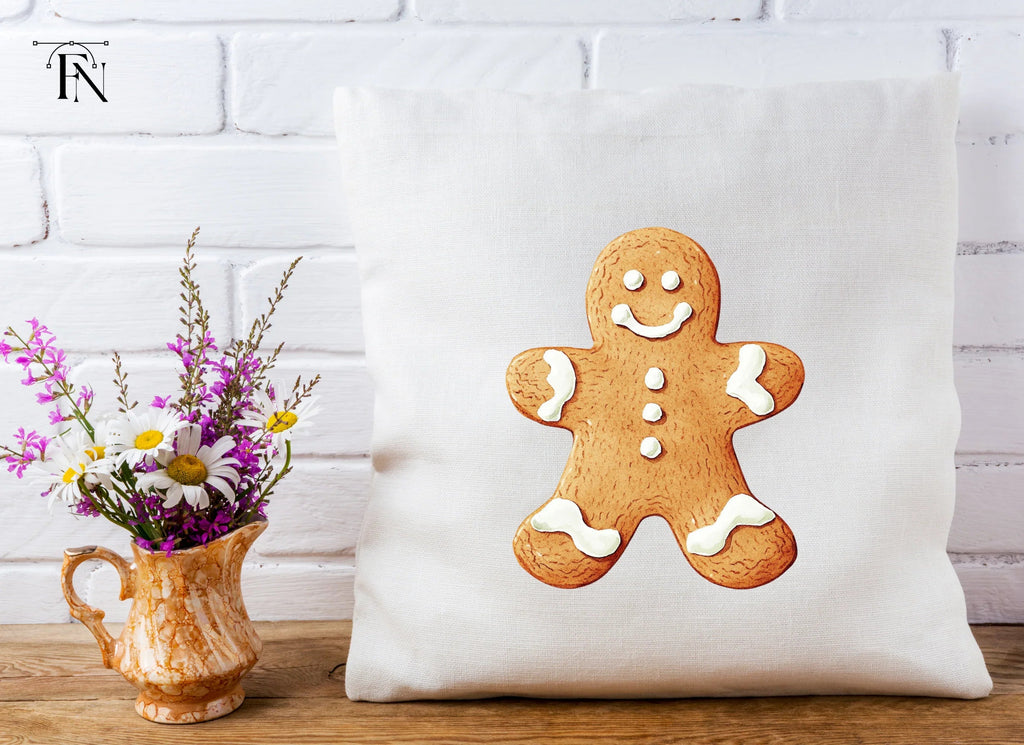 Gingerbread Man Christmas Clipart Bundle