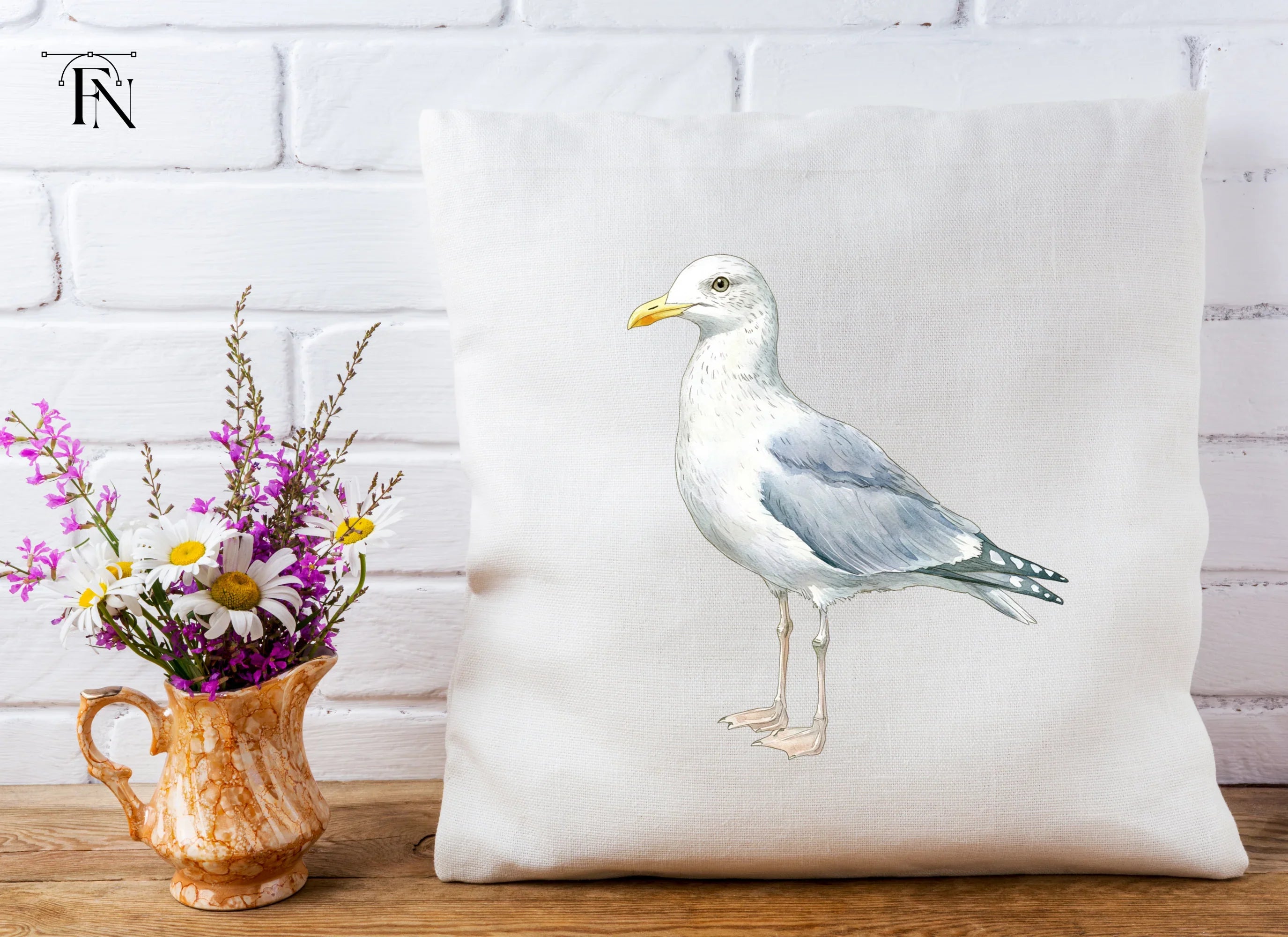 Vibrant Seagull Clipart Bundle