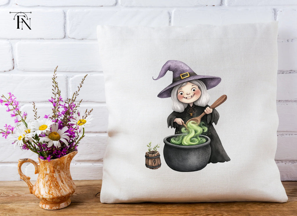 Witches Brewing Potions Clipart Bundle