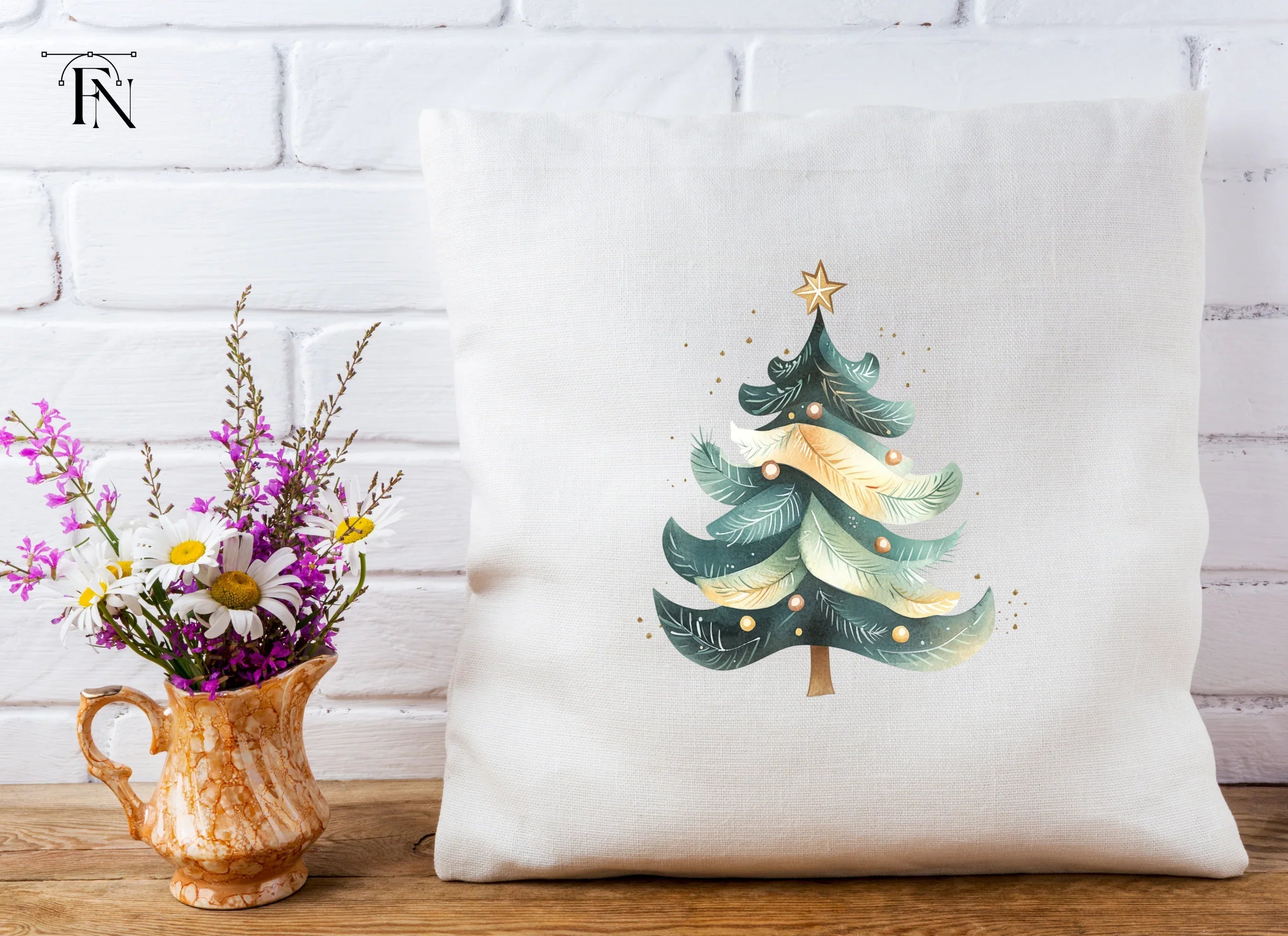 Christmas Tree Clipart Bundle