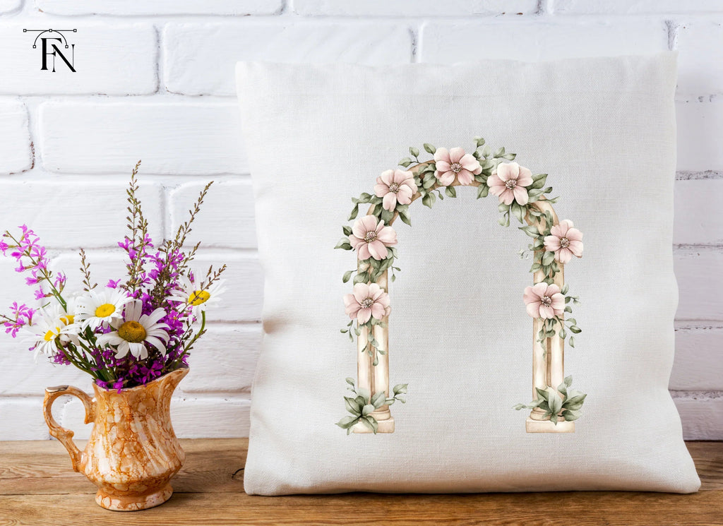 Elegant Floral Archway Clipart Bundle