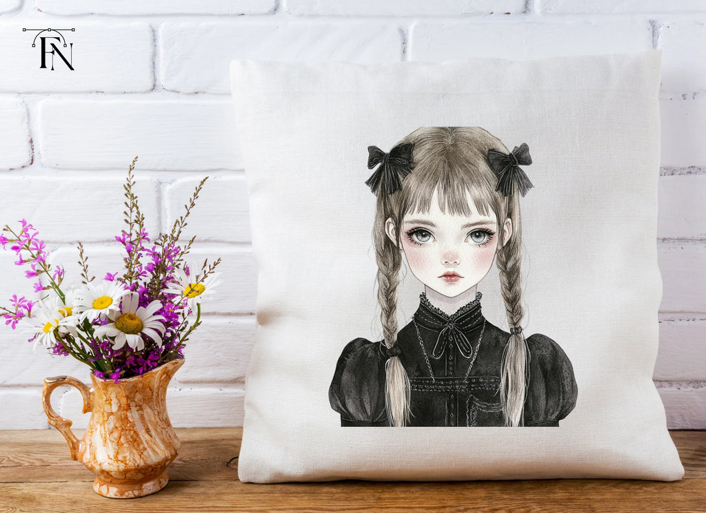 Gothic Lolita Girl Clipart Bundle