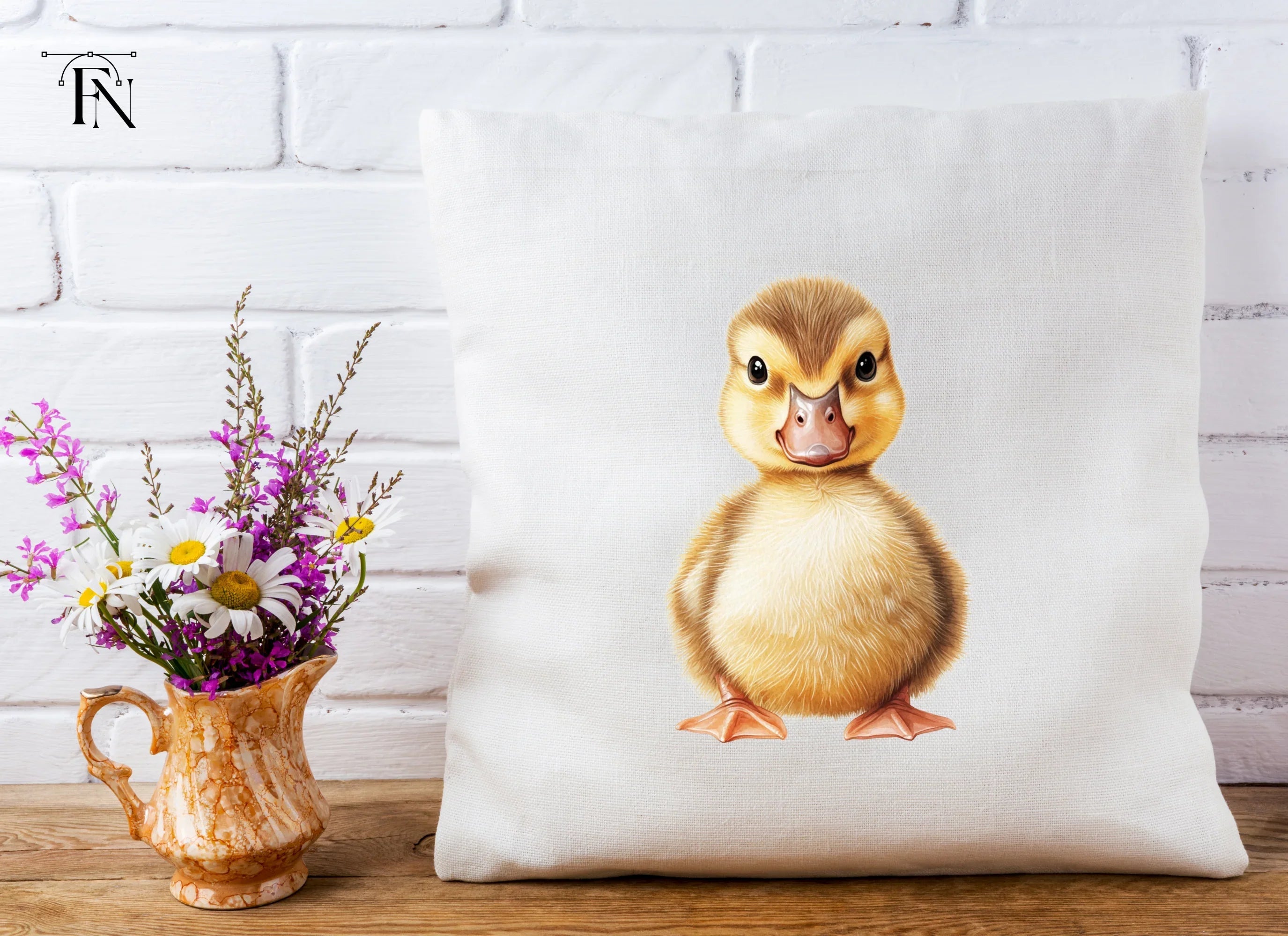 Cute Baby Duckling Clipart Bundle