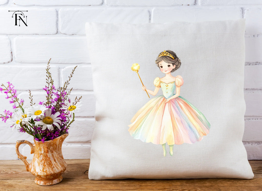 Cute Princess Magic Wand Clipart Bundle