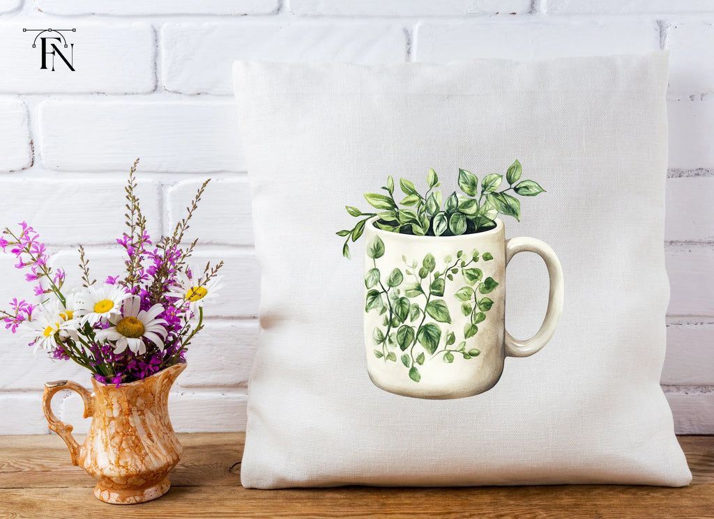 Green Vine Plant Clipart Bundle