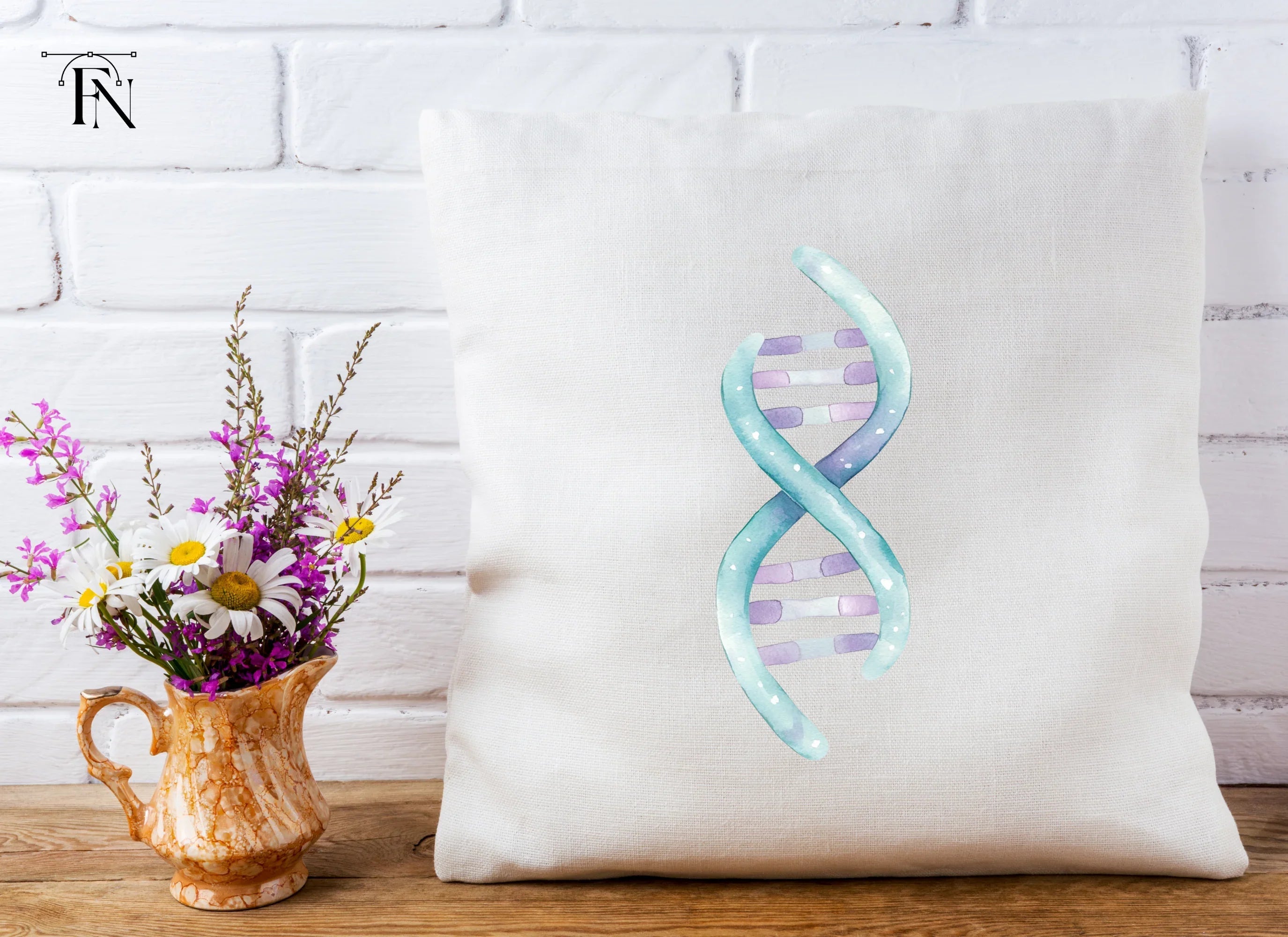 DNA Strands Clipart Bundle