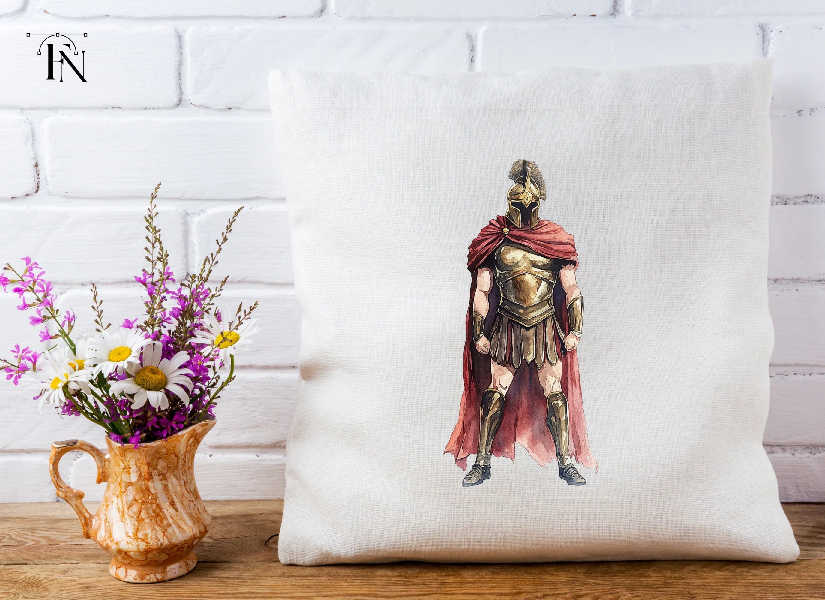Spartan Warrior Clipart Bundle