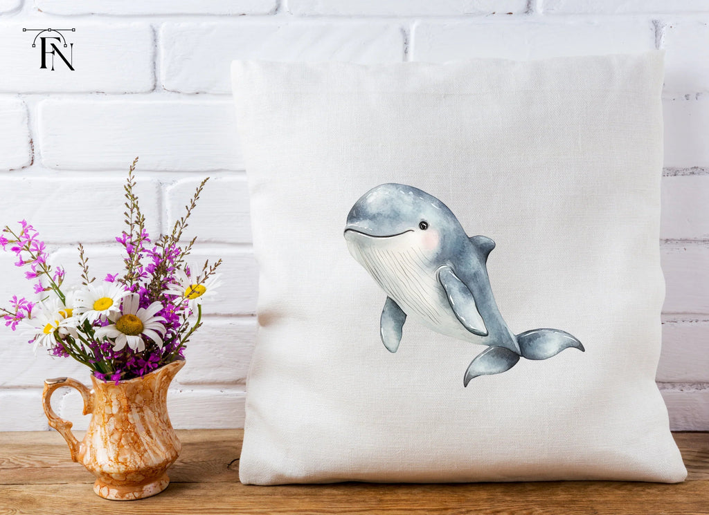 Cute Whale Clipart Bundle