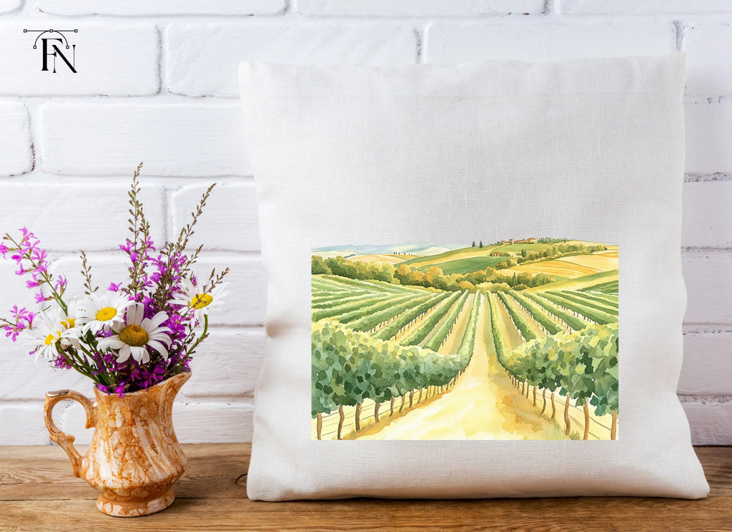 Vineyard Scenery Clipart Bundle