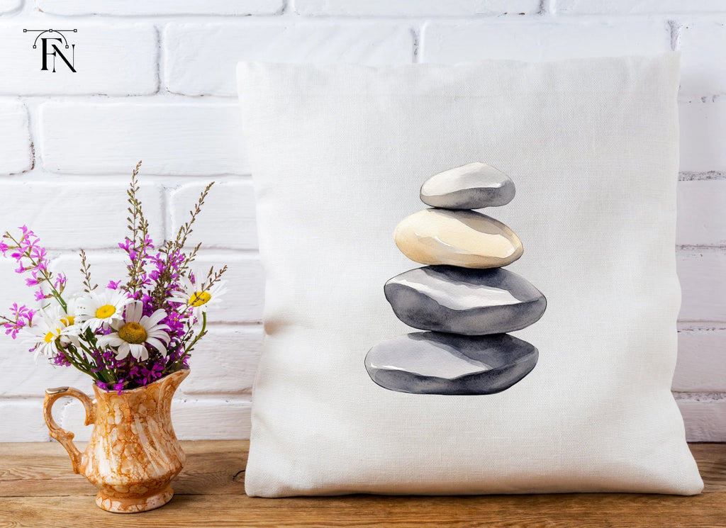 Stone Cairn Clipart Bundle
