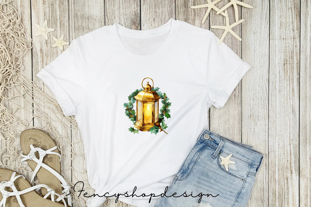 Christmas Lanterns Clipart Bundle