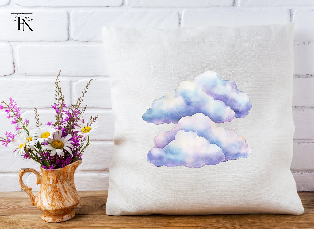 Soft Clouds Clipart Bundle