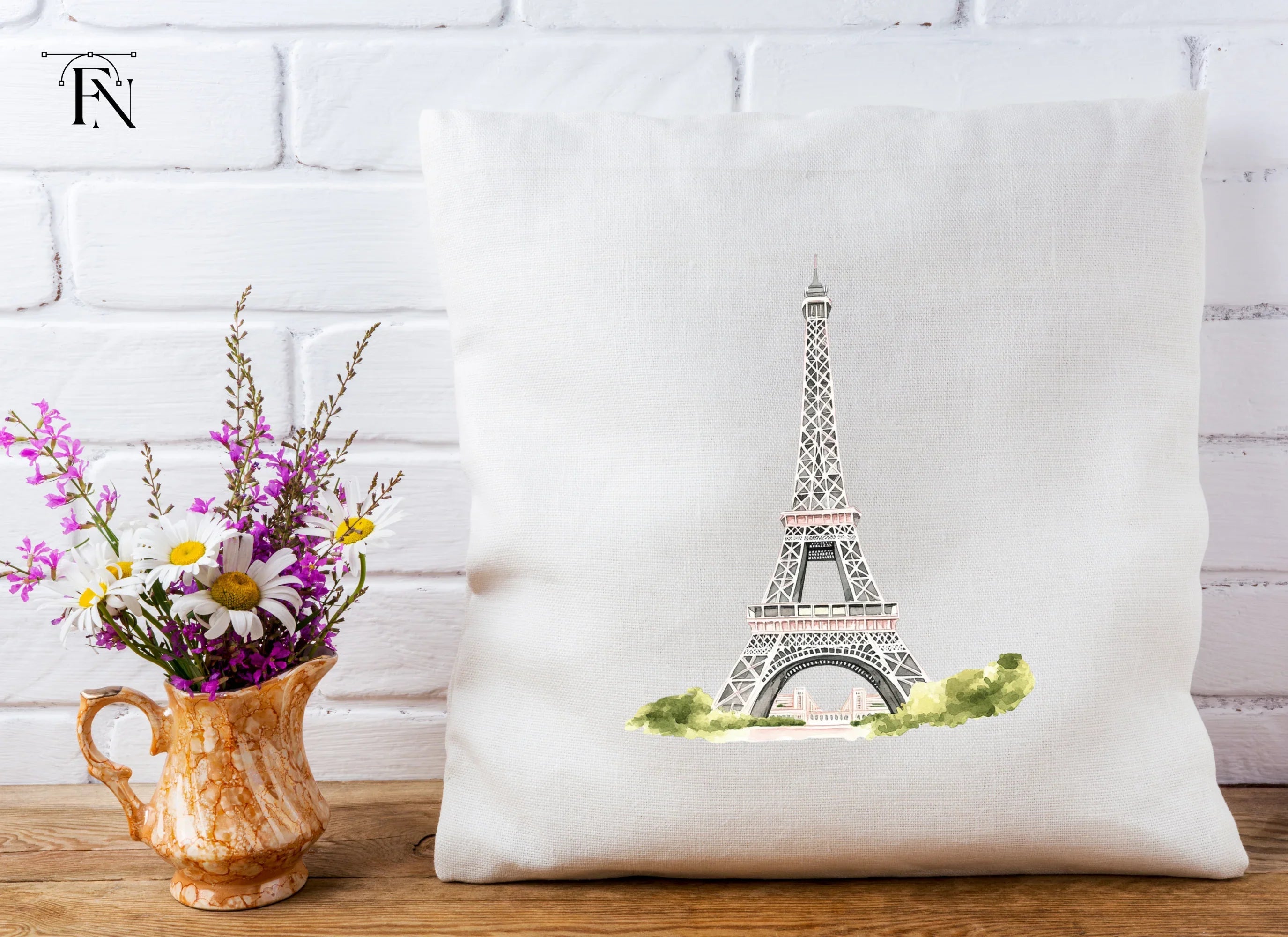 Eiffel Tower Clipart Bundle
