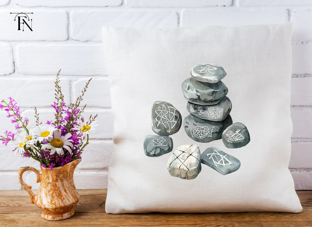 Stacked Rune Stones Clipart Bundle