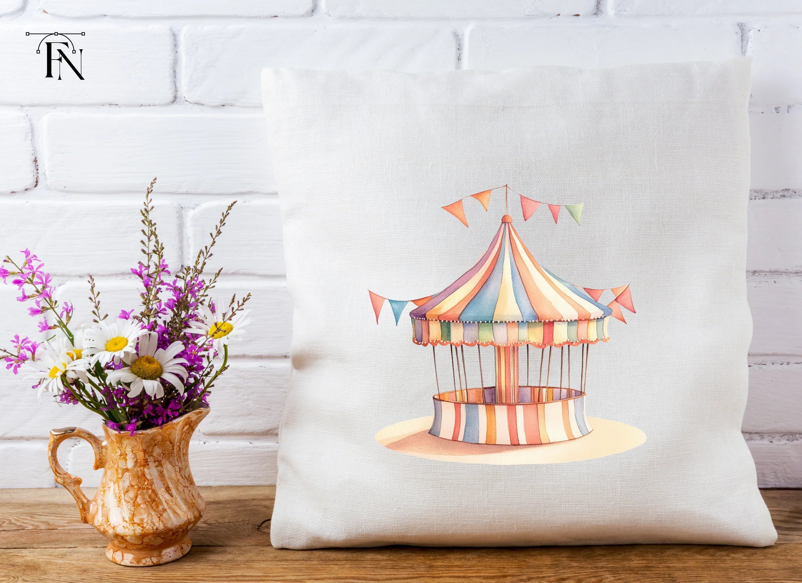 Circus Tent Clipart Bundle