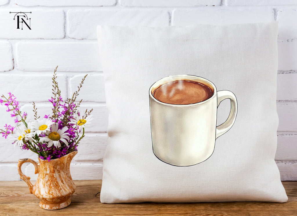Steaming Hot Chocolate Clipart Bundle