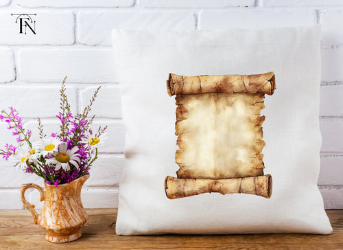 Aged Parchment Scroll Clipart Bundle