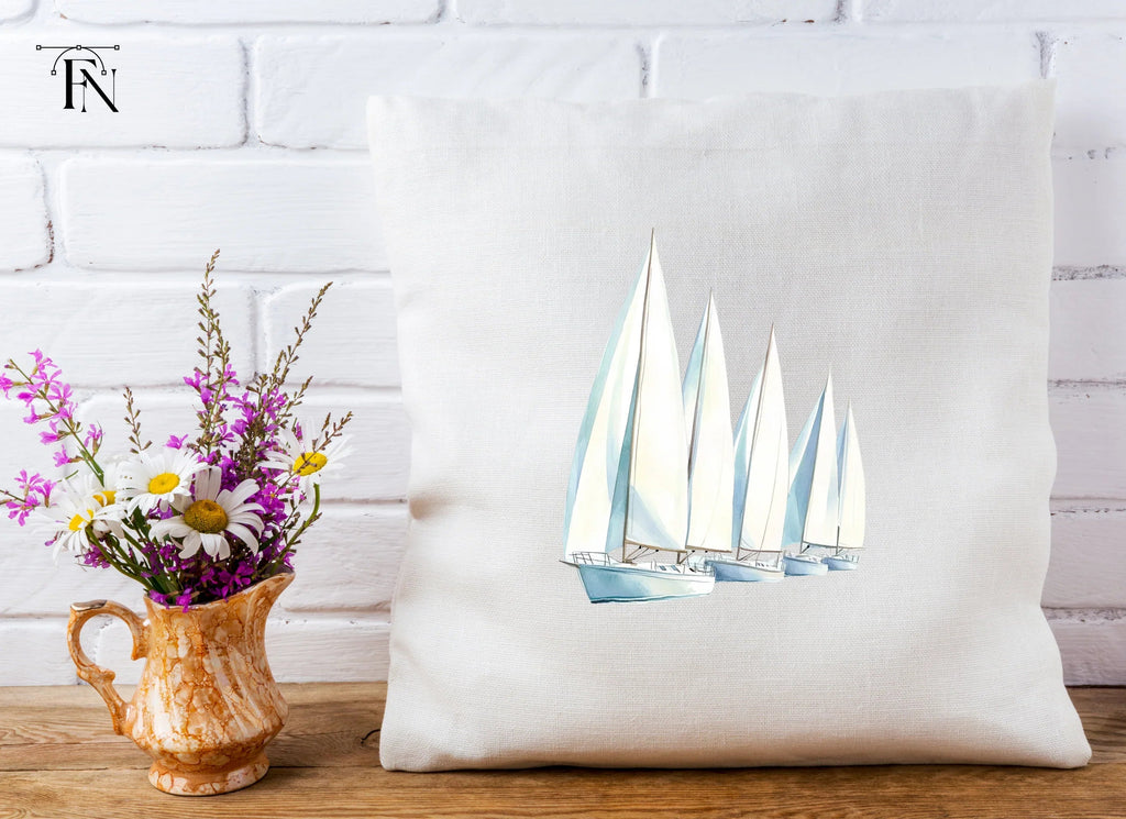 Sailboat Fleet Clipart Bundle