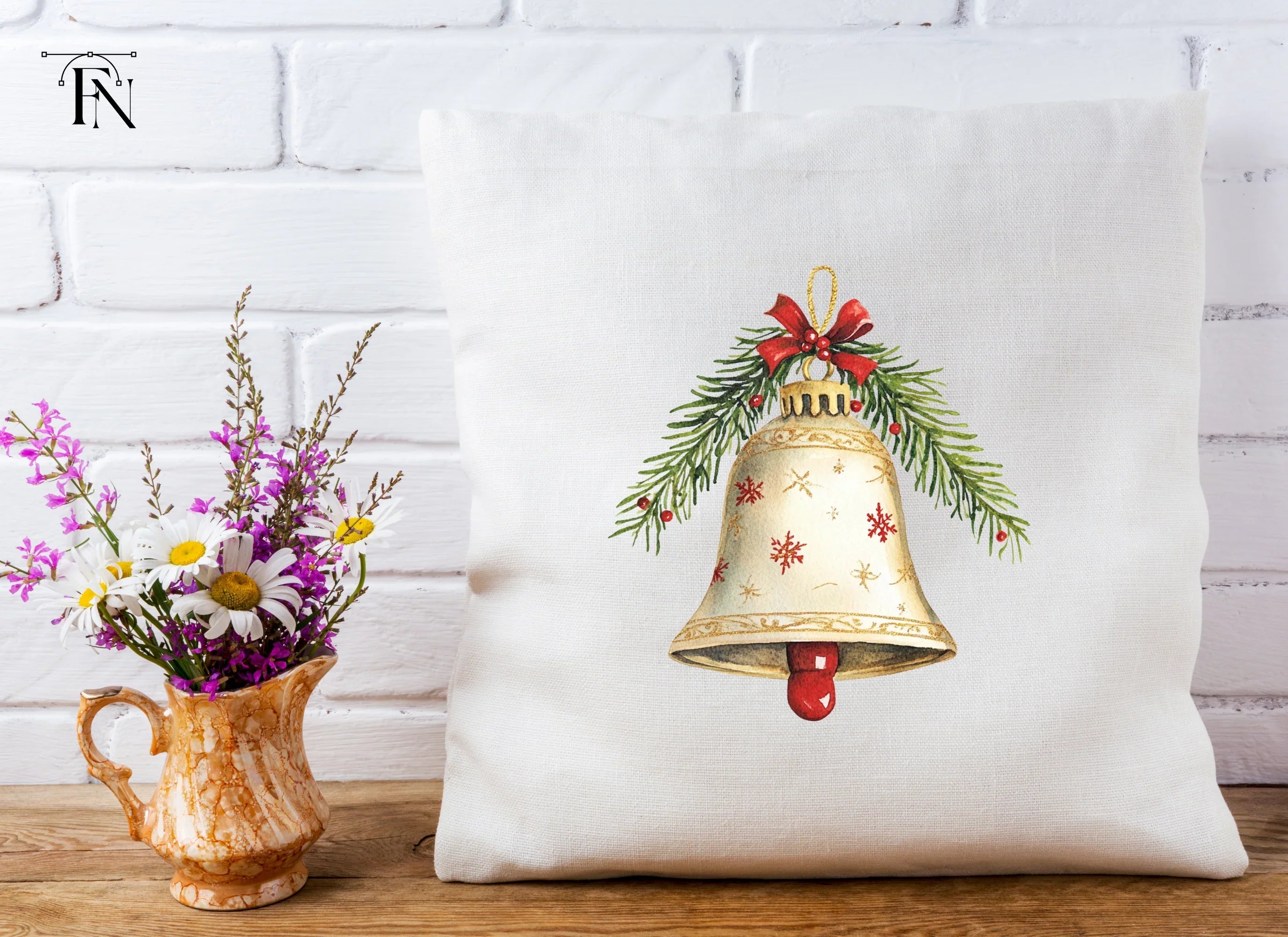 Christmas Bells Clipart Bundle