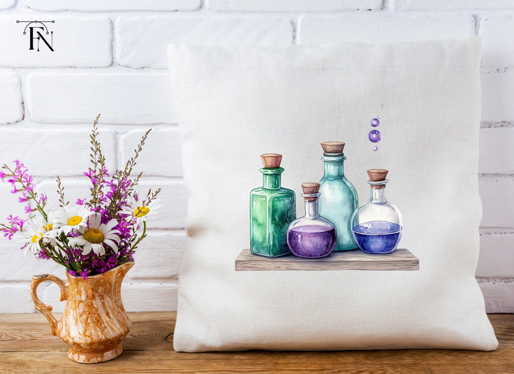 Potion Bottles Clipart Bundle